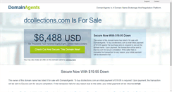 Desktop Screenshot of dcollections.com